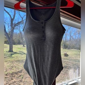 Klassy Network Light Grey Bodysuit-built in bra